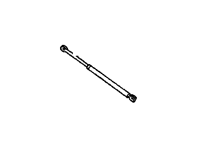 Pontiac Trunk Lid Lift Support - 16604428