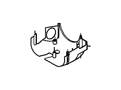 Buick 26036972 Lower Column Cover