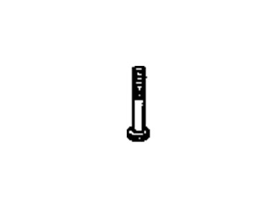 GM 15728455 Bolt, Spring Center(Front And Rear)