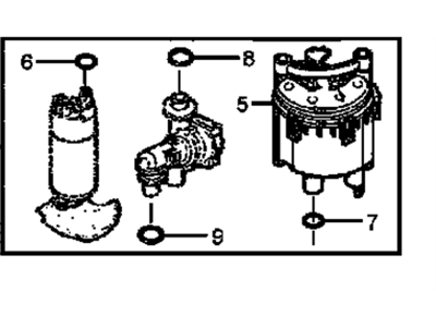 GM 92146684 Fuel Filter