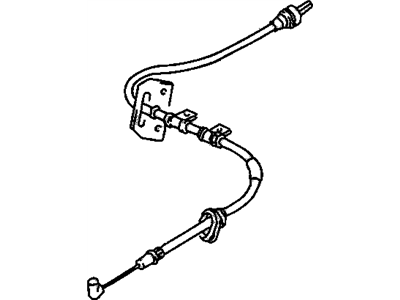 2004 Chevy Tracker Parking Brake Cable - 30021025