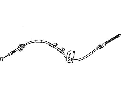 2004 Chevy Tracker Parking Brake Cable - 30021026