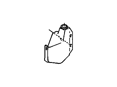 Chevy Corvette Washer Reservoir - 22110415