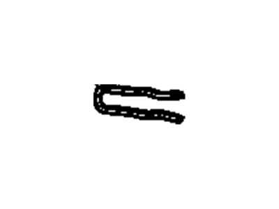 Cadillac 12602331 CLIP,FUEL PRESSURE REGULATOR PIPE