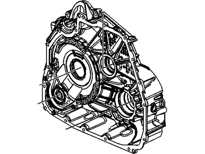 Buick 24251539 HOUSING,TORQUE CONVERTER & DIFFERENTIAL(FOR FWD TRANS REGULAR PRODUCTION OPTION MY9,M7V,SERVICE TOGETHER WITH 19258265)(4.115)