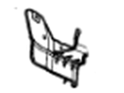 Chevy 23144641 DEFLECTOR,UNDERBODY REAR AIR(INCLUDES 18)(BLACK)(TIRE)