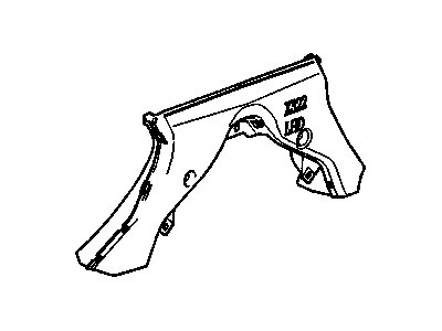 GM 25781505 Duct, Air Distributor, Front