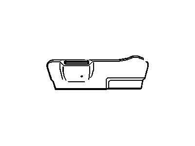 1999 Cadillac DeVille Seat Switch Panel - 16794332