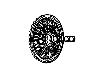1988 Oldsmobile Cutlass Ciera Wheel Cover - 10091786