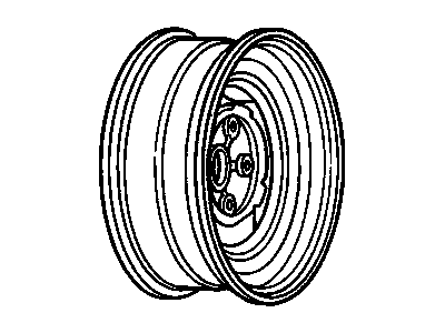 1991 GMC Sonoma Spare Wheel - 9591706
