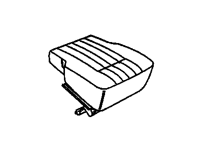 Chevy 89042598 COVER,REAR SEAT CUSHION(NEUTRAL)(CARPET IS THIN/SMOOTH BACKING)(FOR 1ST DESIGN SEE 88896634)