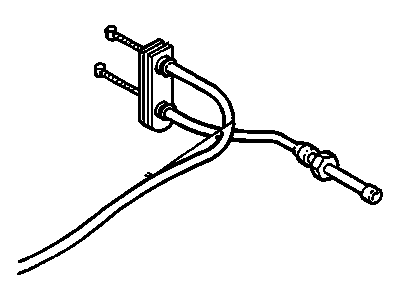 1996 Cadillac Fleetwood Throttle Cable - 12556695