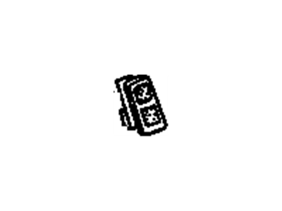 GM 10094078 Lock Switch, Driver Side