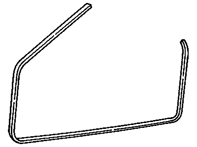 1990 Cadillac Allante Weather Strip - 3532495