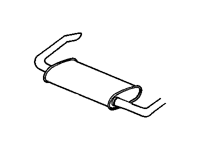 Pontiac Firebird Muffler - 10113096