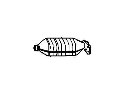 1988 Chevy Camaro Catalytic Converter - 25104586