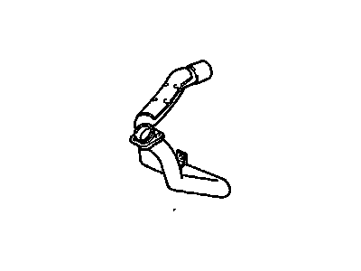 GMC S15 Exhaust Pipe - 15531894