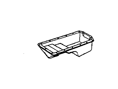 1984 Chevy Chevette Oil Pan - 461319