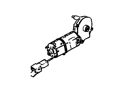 Cadillac Seat Motor - 90491796