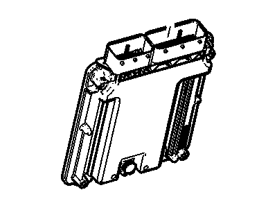 Chevy 12617230 MODULE,ENGINE CONTROL(W/O CALIBRATION)(CODE YPMN)