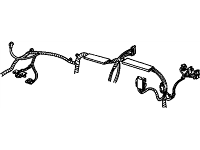 Oldsmobile Chassis Wiring Harness Connector - 12101918