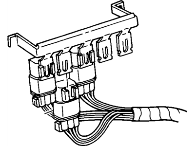 Oldsmobile 10194467 Relay Bracket