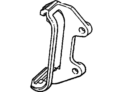 Pontiac 10132829 Caliper Anchor Plate