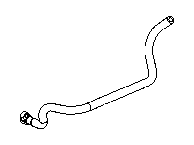 Saturn 15217076 HOSE,POWER BRAKE BOOSTER VACUUM