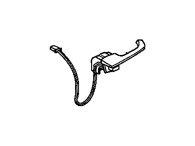 Cadillac Fleetwood Door Handle - 20480173