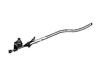 2003 Chevy S10 Parking Brake Cable - 15052596