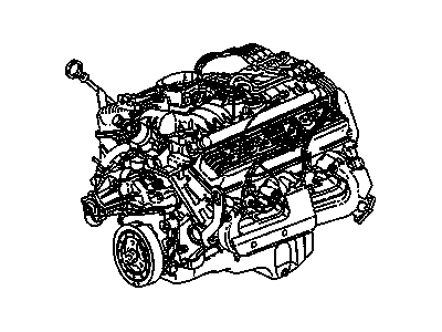 GMC 12530284 Short Block
