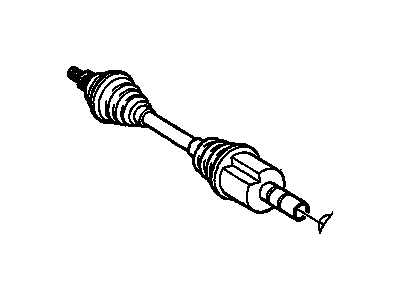 Pontiac Sunbird Axle Shaft - 26018515
