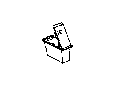 Cadillac 25644307 Compartment Box