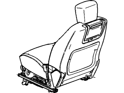Chevy 25931479 Seat Assembly