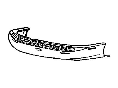 Chevy Lumina APV Bumper - 10219881