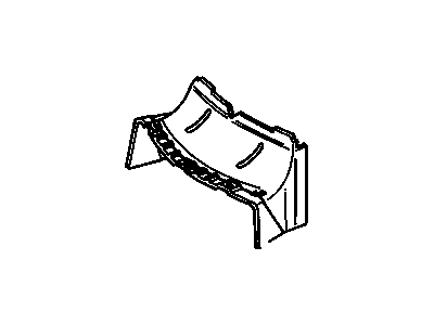 Chevy 10119378 Splash Shield