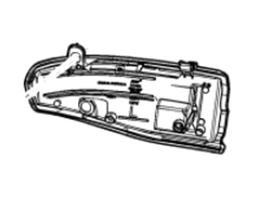 GM 23344160 Lamp, Inside/Outside Rear View