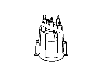 Chevy Distributor Cap - 19110938