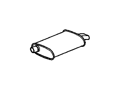 Pontiac Muffler - 22538488