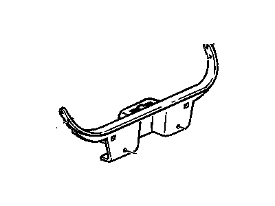 Cadillac 3537832 Rear Panel Trim