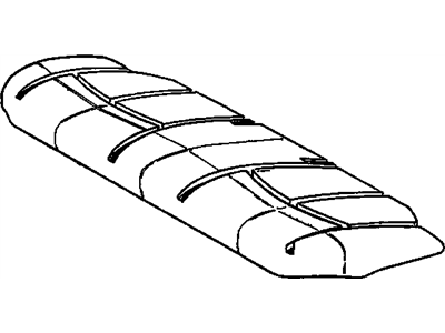 1999 Oldsmobile Aurora Seat Cushion Pad - 16733242