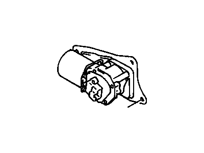 Chevy 91171288 Motor & Bracket