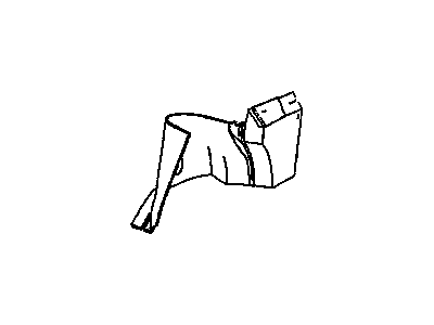 Saturn 21036861 Trunk Trim