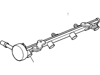 Pontiac 12590984 Fuel Rail