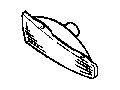 Oldsmobile Silhouette Fog Light - 16519209
