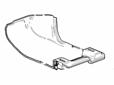 Chevy 84618489 CARPET,FRONT FLOOR PANEL(JET BLACK)