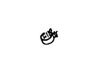 Pontiac 88967166 Upper Return Hose Clamp
