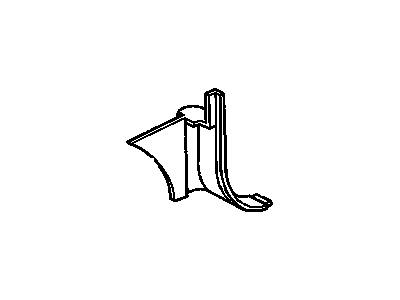 GM 15009360 Panel, Body Front Hinge Pillar Trim
