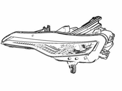 2021 Chevy Camaro Headlight - 84529724