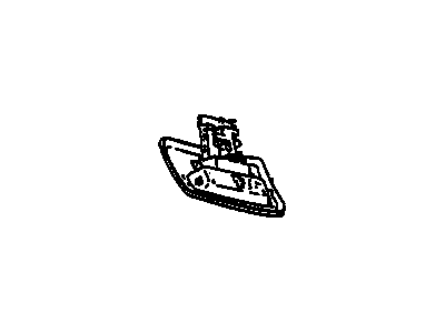 Cadillac 12538531 Roof Console